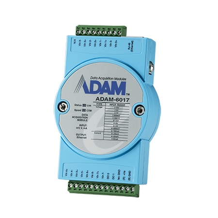 ADVANTECH 8-Ch Ai/Do Module ADAM-6017-D